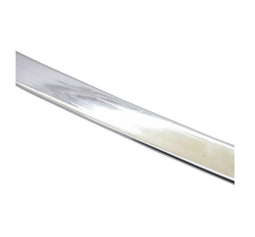 Banda / ornament protectie exterior auto cu dublu adeziv ,decor ABS elastic cromat gros ,17mm