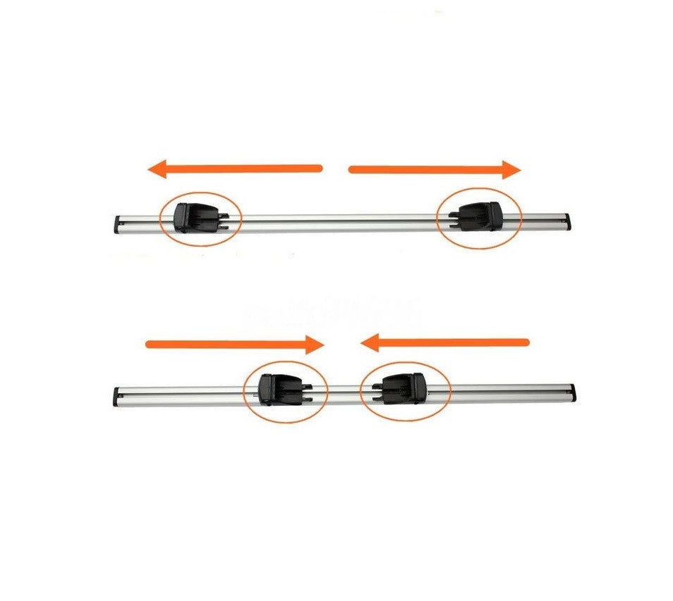 Bare portbagaj transversale,aluminiu, pentru BMW X3 (E83) 2004-2010 135cmXL