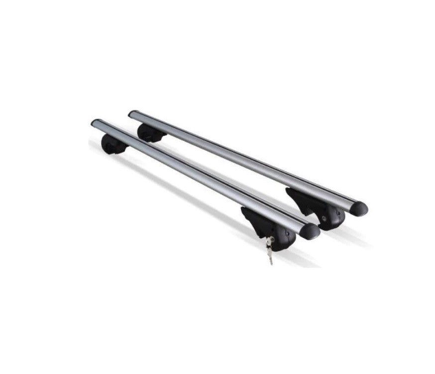 Bare transversale aluminiu pentru Dacia Sandero Stepway dotatata cu bare longitudinale