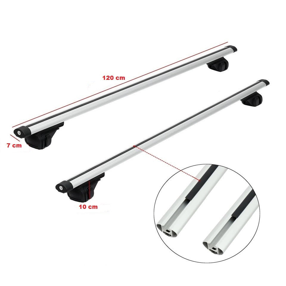 Bare transversale aluminiu,universale ,Dacia Duster