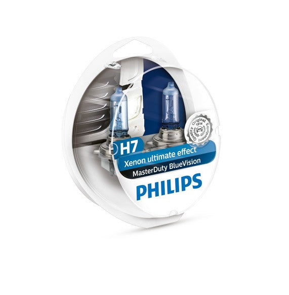 BEC H7 24V 70W PX26D PHILIPS Heavy Duty Blue Vision,set 2 buc