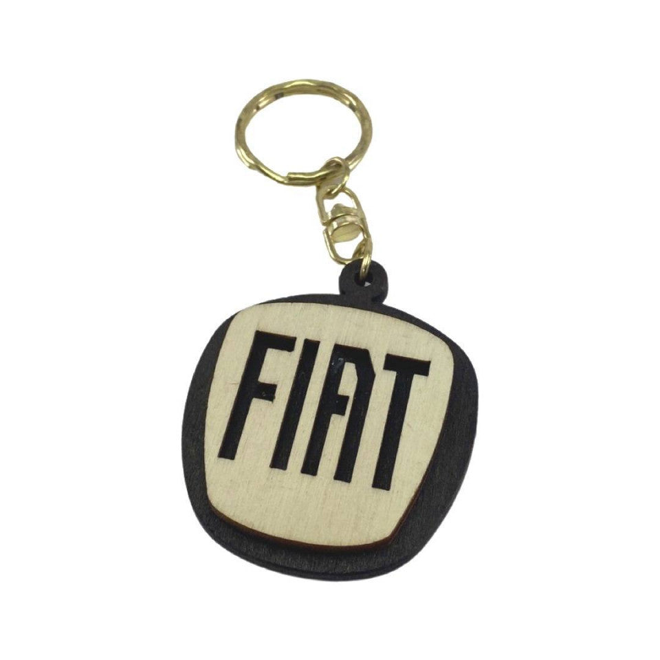 Breloc auto compatibil FIAT 500, BRAVA,BRAVO,PANDA,STILO,material ECO-friendly ,PREMIUM