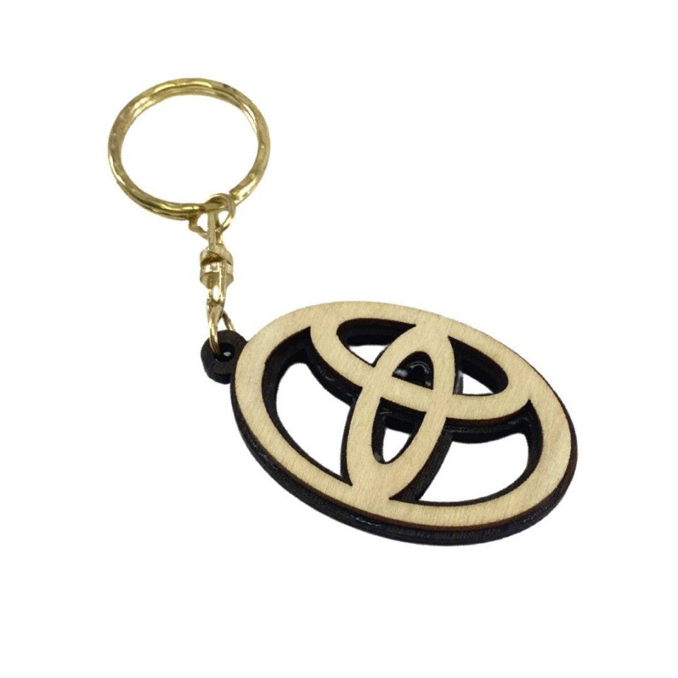 Breloc auto compatibil TOYOTA AURIS,AVENSIS,AYGO,CH-R,CELICA,COROLLA,HILUX,LAND CRUISER,RAV4,YARIS, material ECO-friendly ,PREMIUM