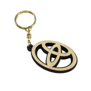 Breloc auto compatibil TOYOTA AURIS,AVENSIS,AYGO,CH-R,CELICA,COROLLA,HILUX,LAND CRUISER,RAV4,YARIS, material ECO-friendly ,PREMIUM