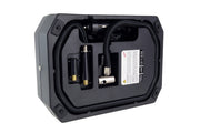 Compresor auto portabil cu LED ,tip borseta , alimentare 12V, max 10 BAR / 150 PSI