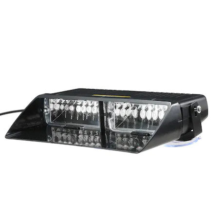 Girofar Strobe Flash Rosu si Albastru Alimentare 12V Profesional, 16 Jocuri lumini