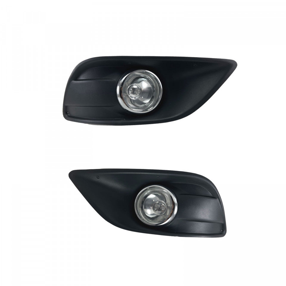 Grile cu proiectoare ceață compatibile Ford Focus II Facelift 2009-2012 lumina ALBA, LED