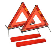 KIT DE SIGURANTA OBLIGATORIU,cu stingator P1,trusa medicala DIN 13164, 2 triunghiuri si vesta reflectorizanta