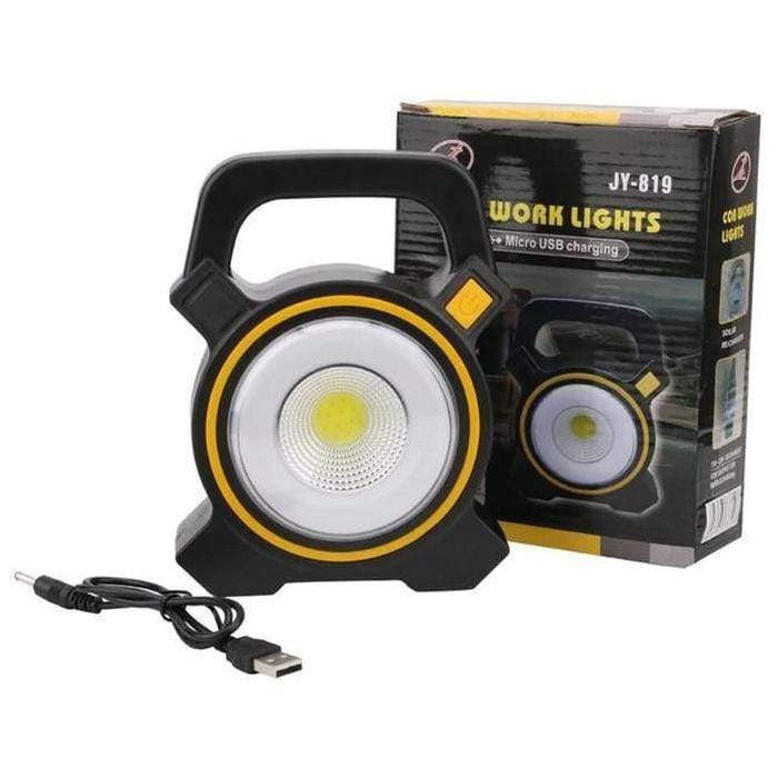 Lampa led portabila COB, incarcare USB, incarcare solara