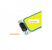 Lampa plafoniera /interior cu LED COB si intrerupator,compatibil 12 /24 V,lumina alba