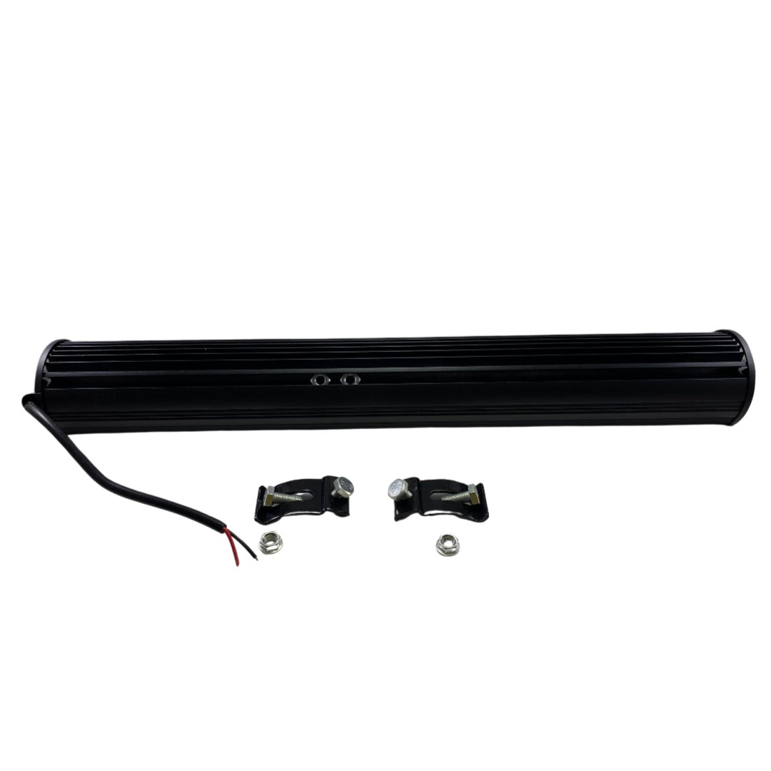 Led Bar COB AutoSSF ®, 9800lm, 75 cm / 30 inch, 378W, 8 chip-uri LED, 12V / 24V, Combo - Flood si Spot Beam, Suporti Prindere Inclusi, utilizare la offroad, camioane, utilaje, barci