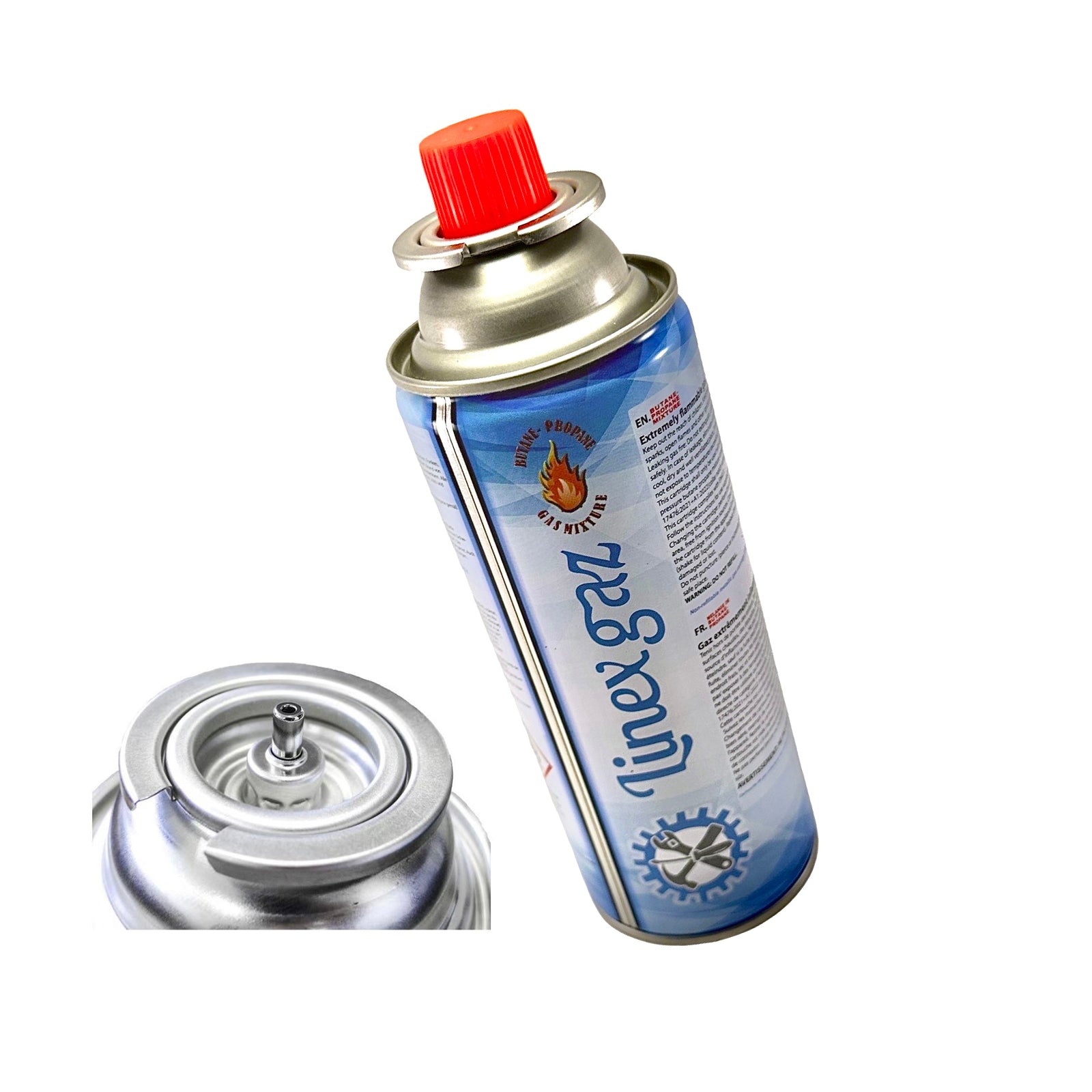 Butelie gaz,rezerva tip spray 227 gr 400ml set 4 buc
