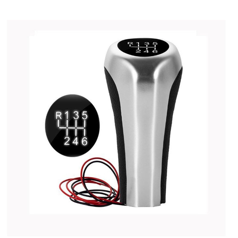 Nuca schimbator BMW cu LED, compatibil BMW E30, E36, E46, E39, X1, X3, X5, E90, E91 finisaj premium- 6 viteze