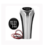 Nuca schimbator BMW cu LED, compatibil BMW E30, E36, E46, E39, X1, X3, X5, E90, E91 finisaj premium- 6 viteze