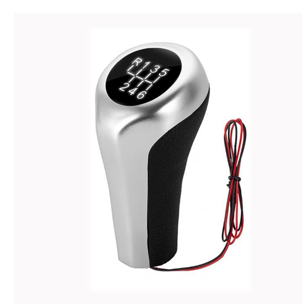 Nuca schimbator BMW cu LED, compatibil BMW E30, E36, E46, E39, X1, X3, X5, E90, E91 finisaj premium- 6 viteze