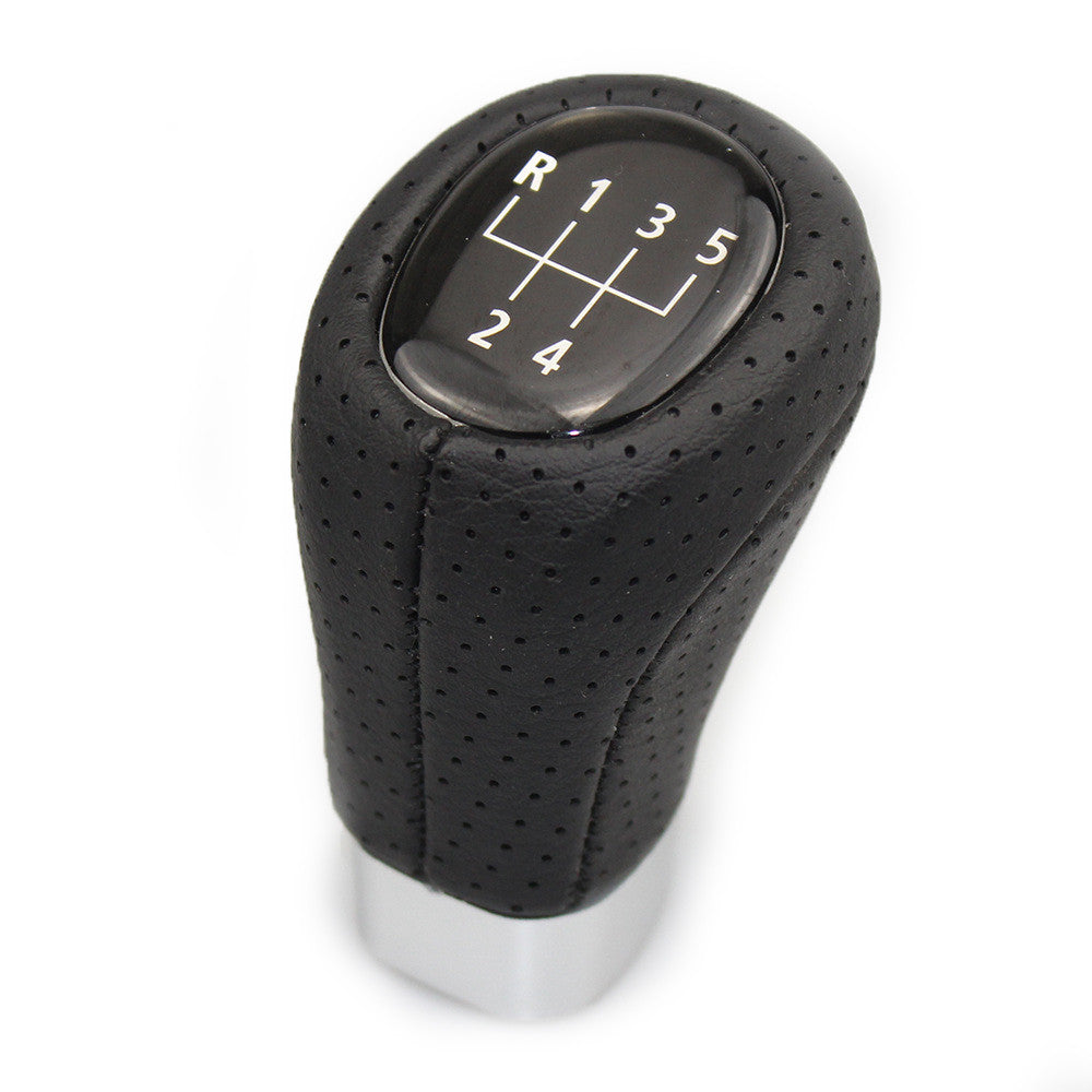 Nuca schimbator BMW, piele perforata, 5 viteze, pentru E81/ E82/ E87/ E90/ E91/ E92/ E93