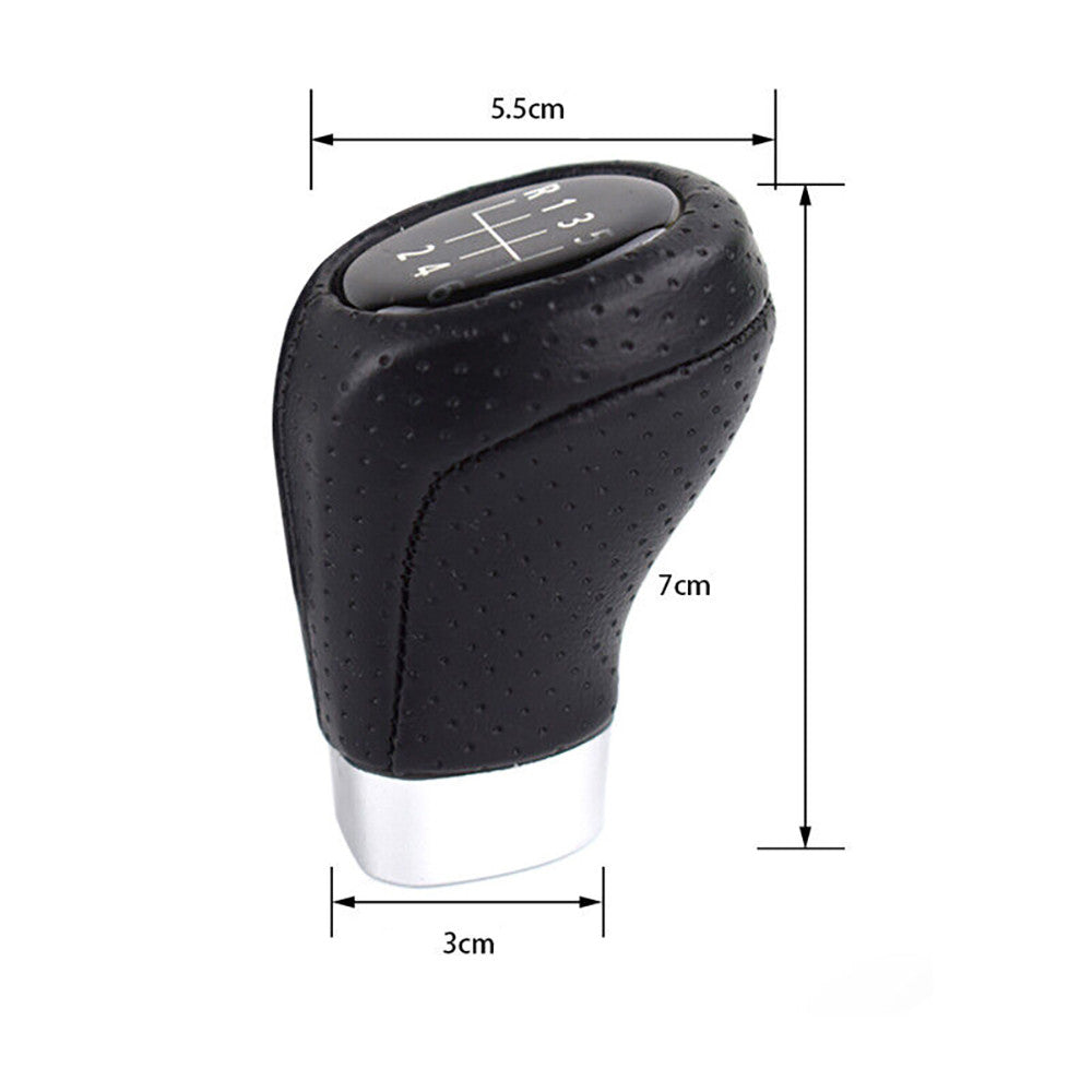 Nuca schimbator BMW, piele perforata, 6 viteze, pentru E81/ E82/ E87/ E90/ E91/ E92/ E93