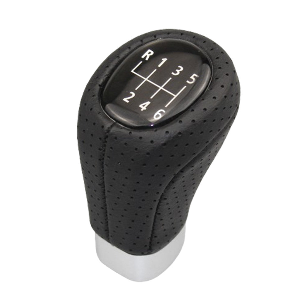 Nuca schimbator BMW, piele perforata, 6 viteze, pentru E81/ E82/ E87/ E90/ E91/ E92/ E93