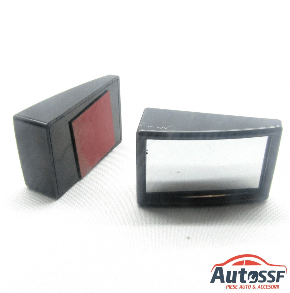 Oglinda suplimentara /Oglinzi aditionale din platsic negru dur pentru Scoala de soferi / instructor 5.5 x 3.5