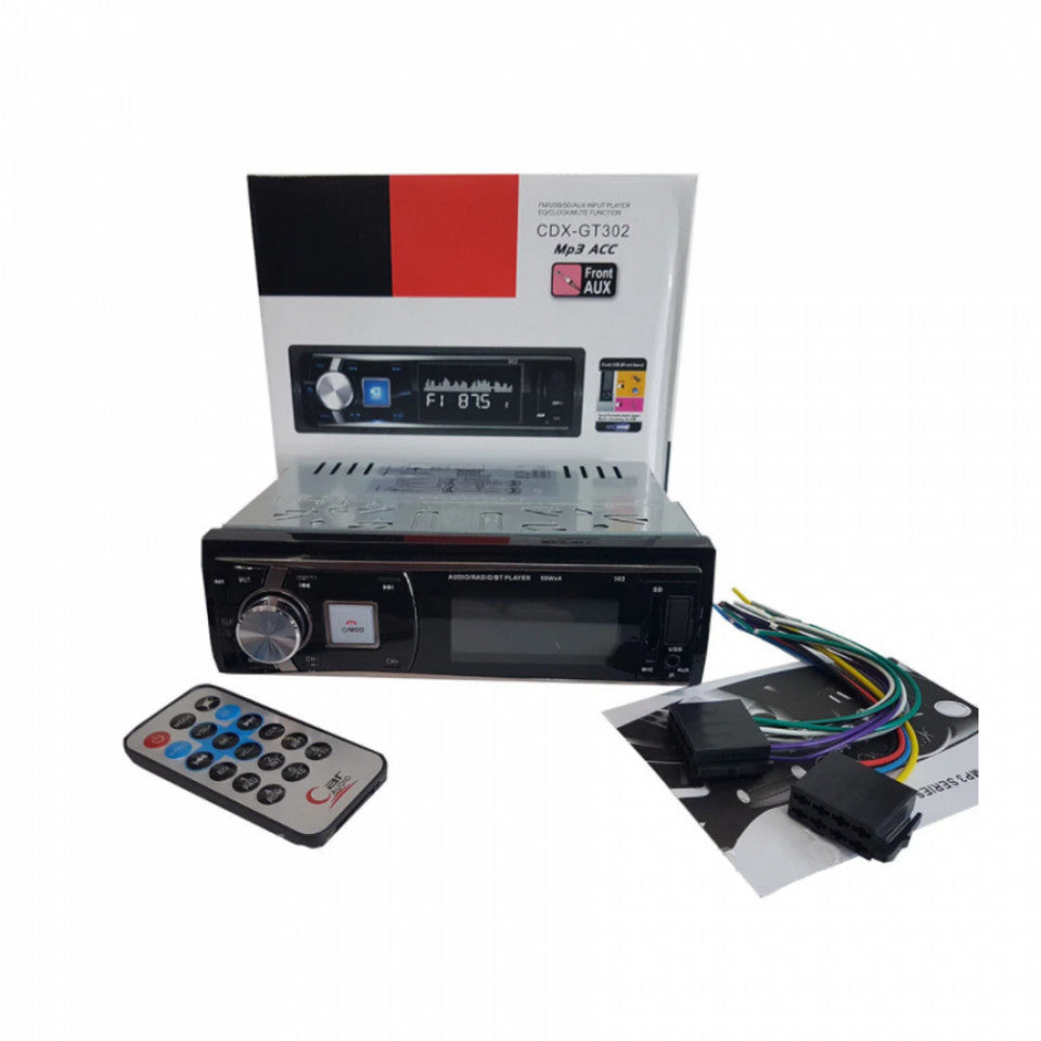 Radio Mp3 Player Auto CDX GT 302, USB , SD Card,AUX,4 x 50w