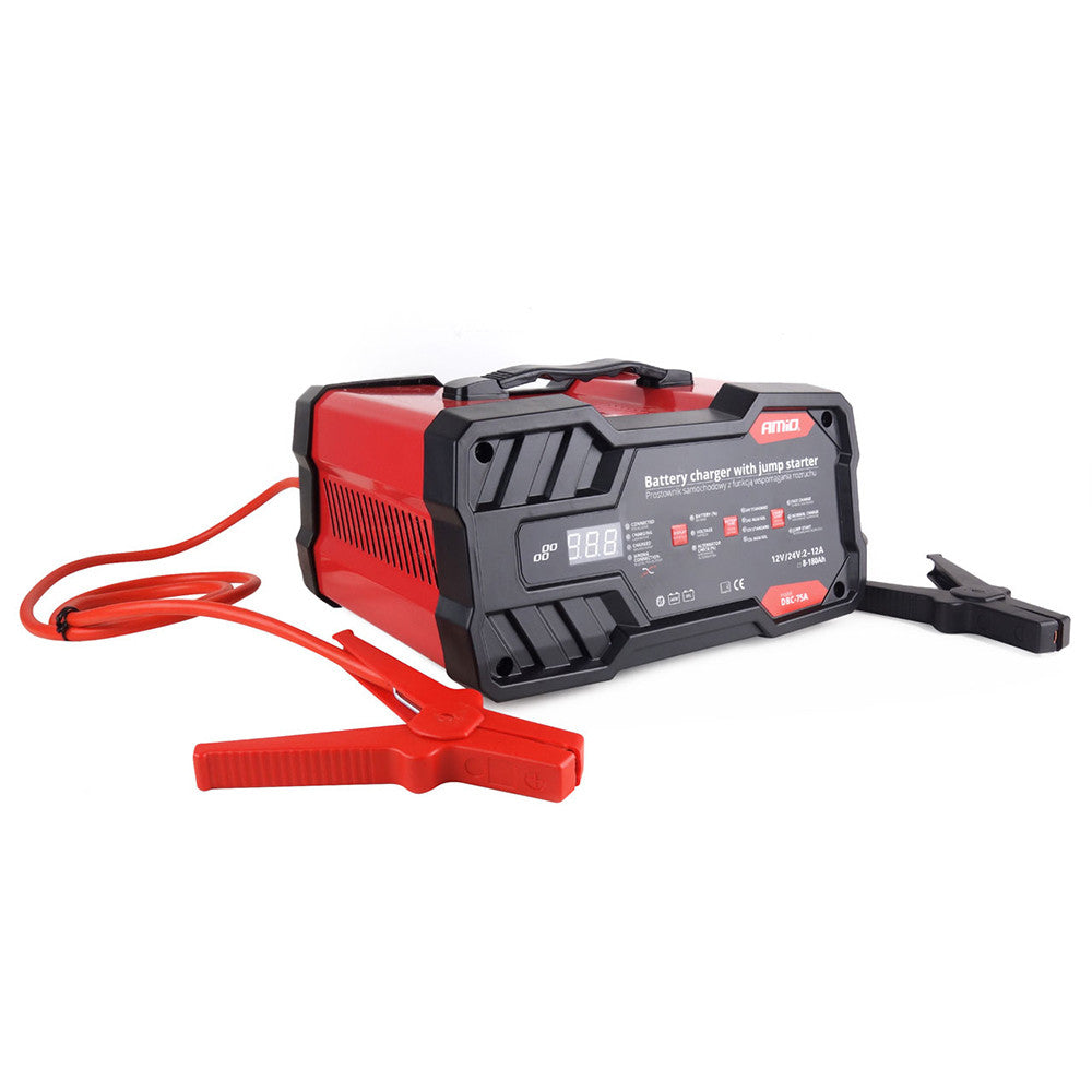 Redresor+jumpstarter 6-12 V ,AMIO,75ah