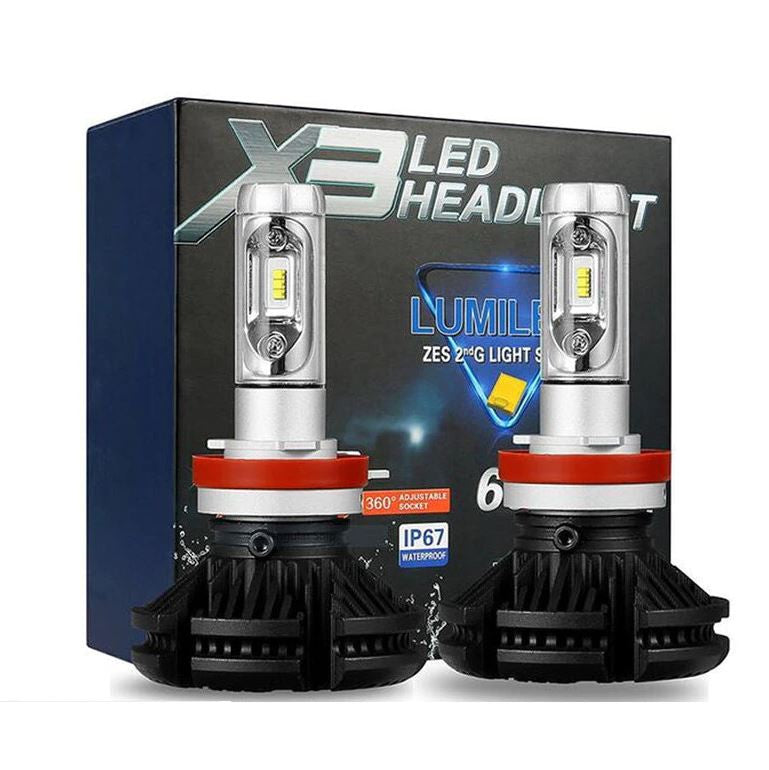 Set 2 becuri LED canbus auto H7 X3