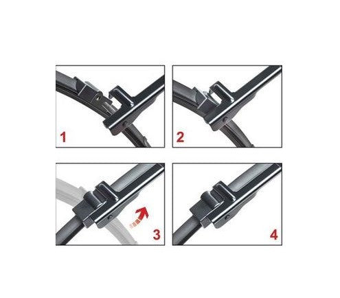 Set 2 buc stergatoare parbriz auto dedicate BMW SERIA 3 E90 (2005-2009)