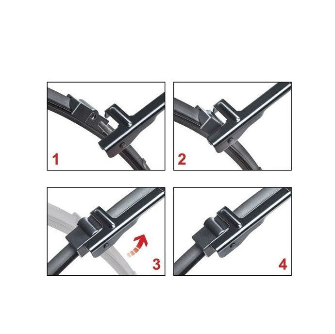 Set 2 buc stergatoare parbriz auto dedicate Mercedes-Benz C class (2008-2013)