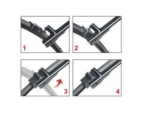 Set 2 buc stergatoare parbriz auto dedicate Mercedes-Benz CLS (2004-2010)