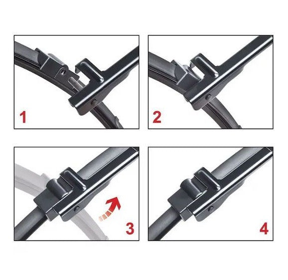 Set 2 buc stergatoare parbriz auto dedicate Opel Astra H 2004-2010