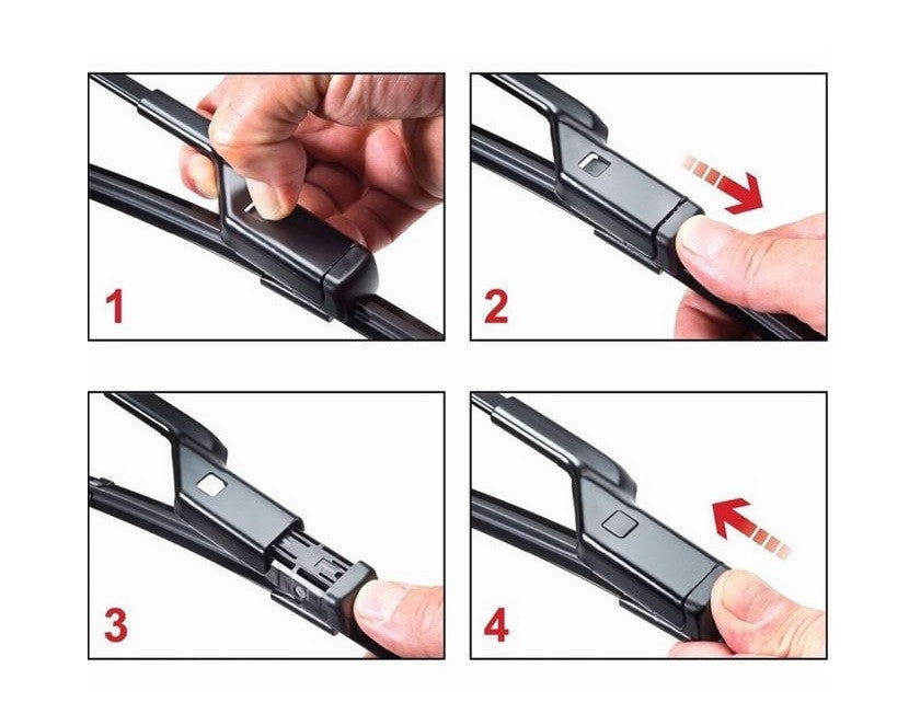 Set 2 buc stergatoare parbriz auto dedicate Volkswagen Tiguan AlSpace 2017 ->