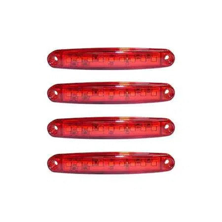 Set 4 lampi LED, pentru platforma, remorca, camion, utilaje agricole, utilaje santier