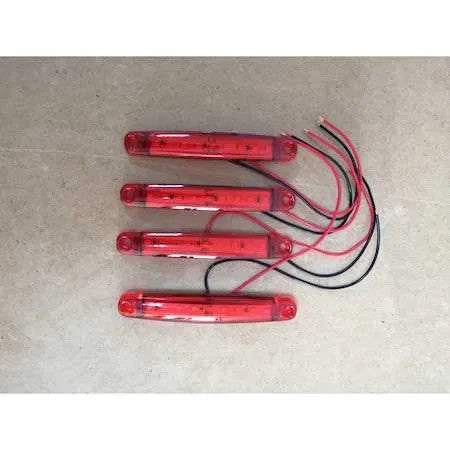 Set 4 lampi LED, pentru platforma, remorca, camion, utilaje agricole, utilaje santier