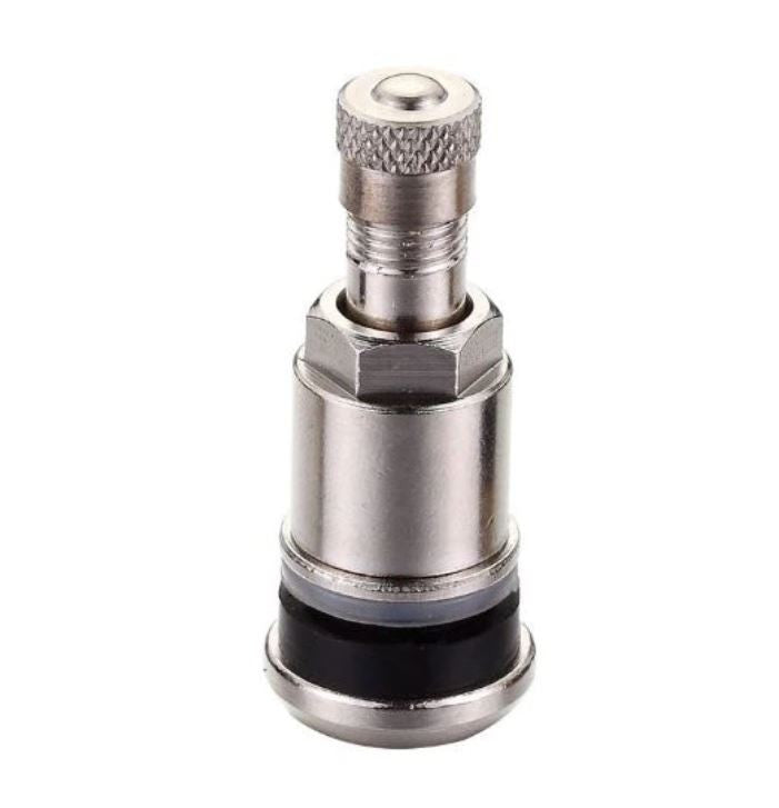 Set 4 valve metalice pentru jante de aliaj