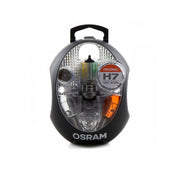 Set becuri auto de rezerva OSRAM 9 piese cu bec H7 12V 55W, CLKMH7