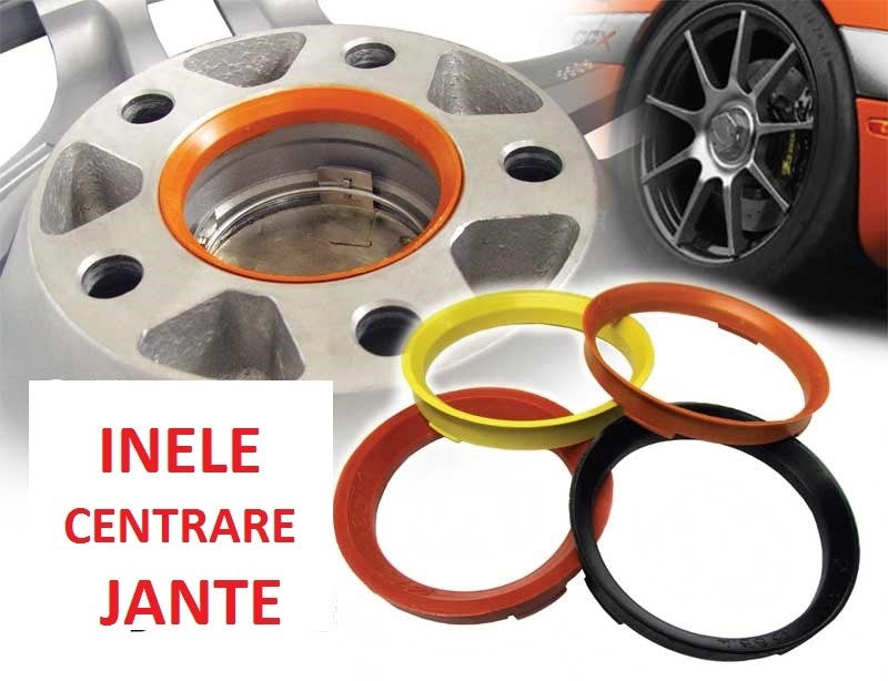 Set inele de centrare/ghidaj /distantiere jante/inele de distantare (set 4 buc), 72.6 mm / 67.1 mm (WHE 24860 S)