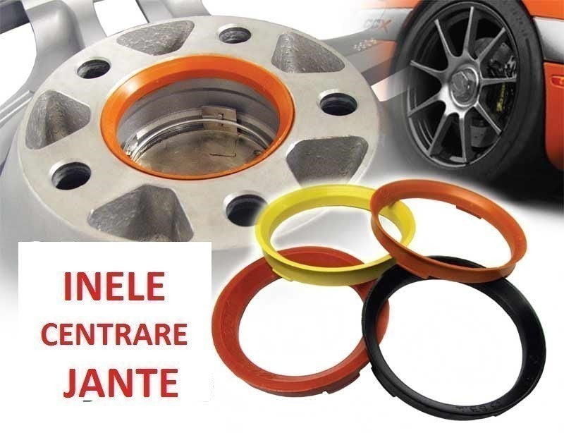 Set inele de centrare/ghidaj /distantiere jante/inele de distantare (set 4 buc), 63,30/54,1 (WHE 44334 S)