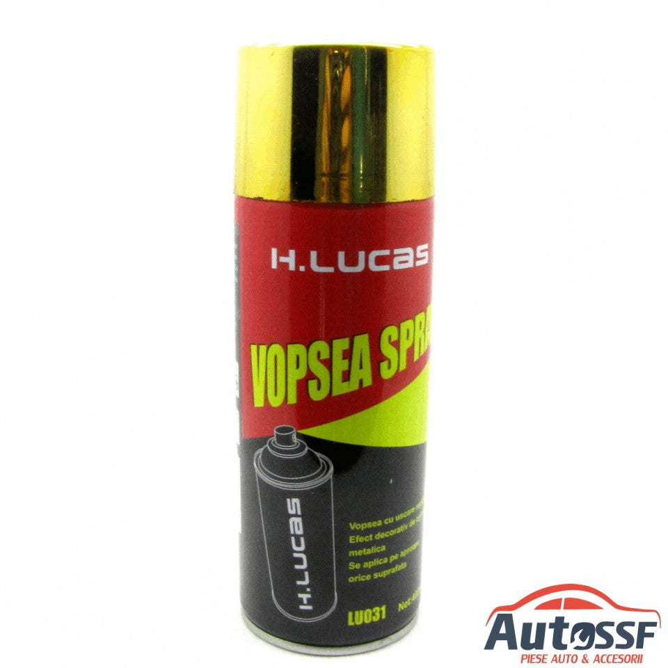 Spray vopsea universal ,culoare AURIU METALIC,cantitate 400ml
