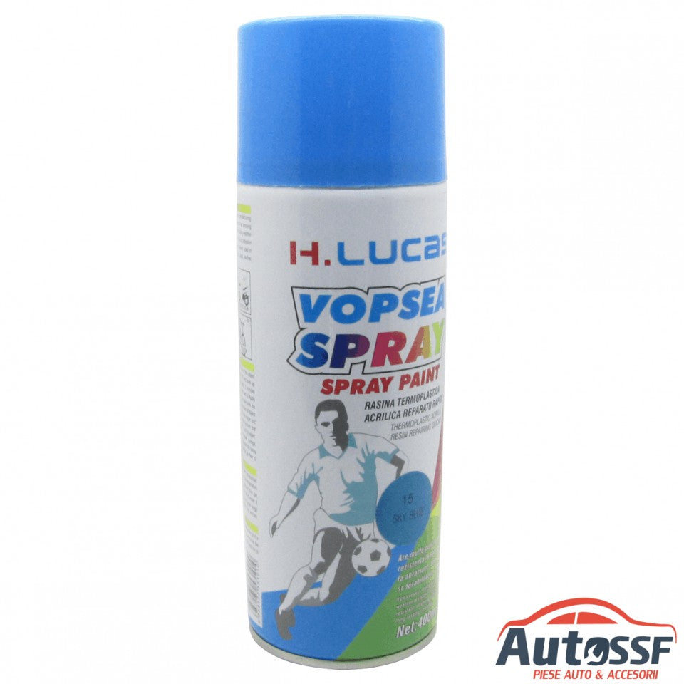 Spray vopsea universal ,culoare SKY BLUE ,cantitate 400ml