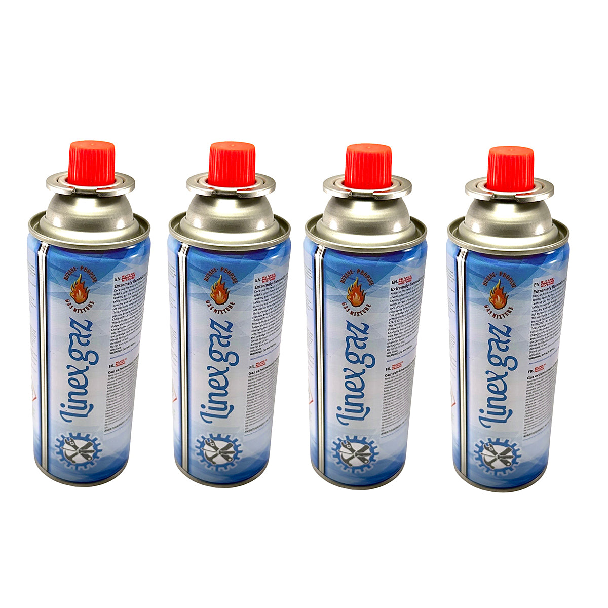 Butelie gaz,rezerva tip spray 227 gr 400ml set 4 buc