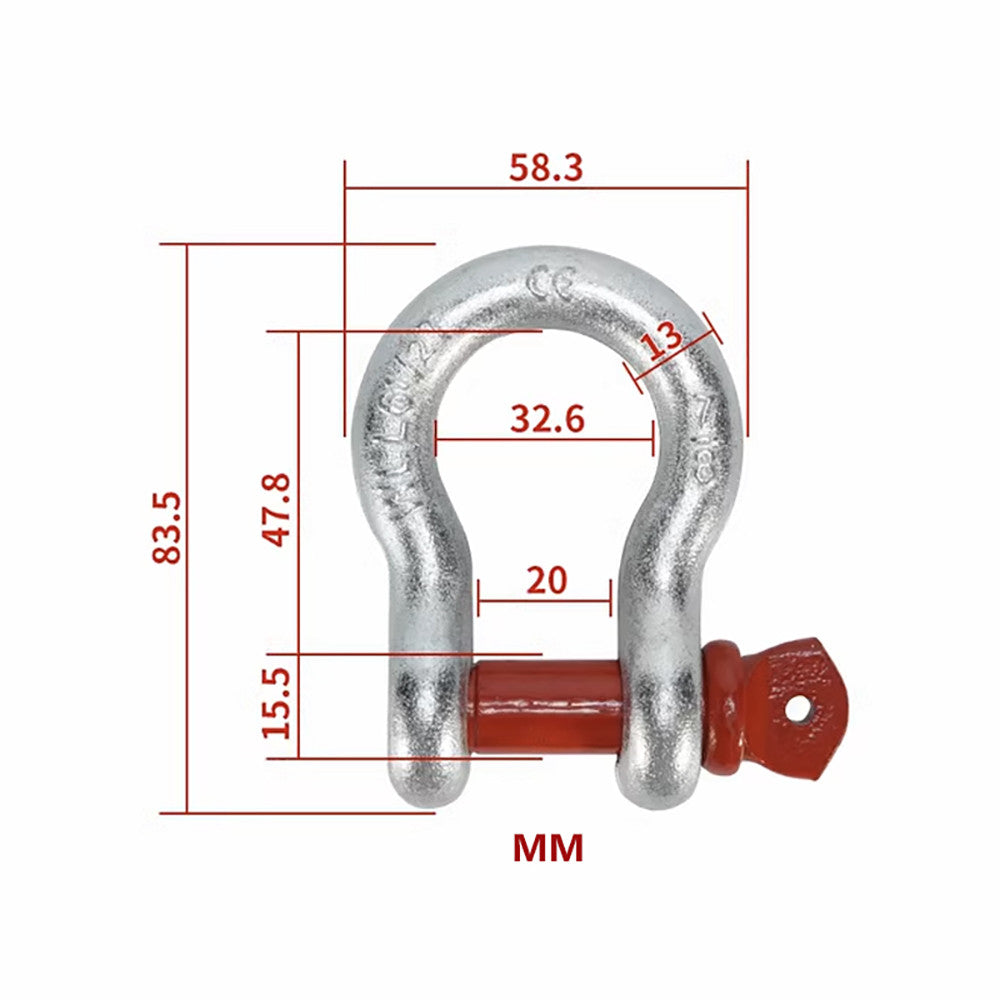 Sufa tractare auto, rezistenta 5 tone, lungime 3 metri, reflectorizanta