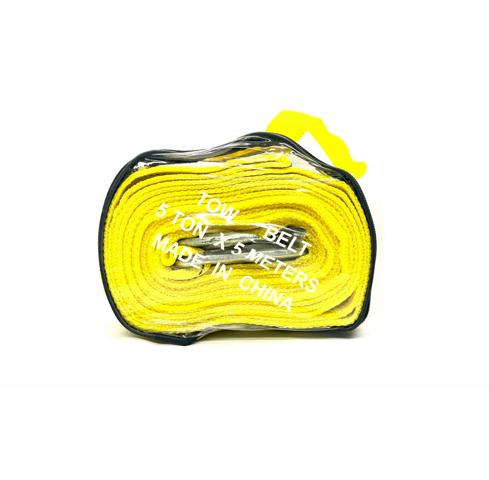 Sufa tractare /cablu / chinga de tractare/remorcare 5 metri ,5 tone