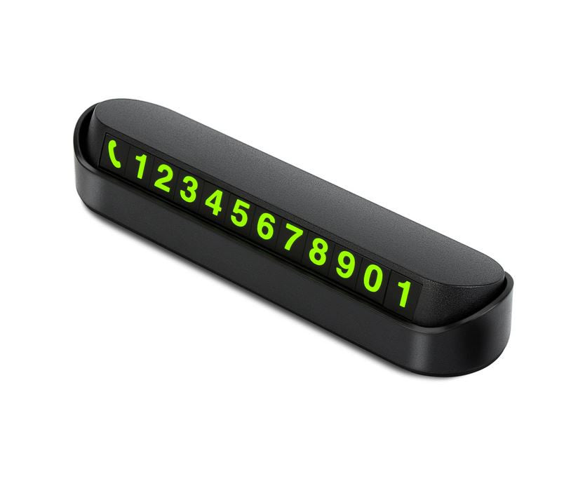 Suport numar de telefon pentru parcare temporara