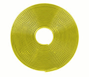 Banda de protectie pentru jante cu lipire dubla - 8m, culoare galben