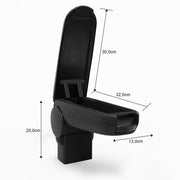 Cotieră pentru VW Golf 4 (08.1997-06.2005) negru, piele ecologica