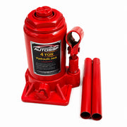 Cric Hidraulic cu 2 Pistoane, Capacitate 4 Tone, Piston Telescopic Dublu, 130–330 mm, AutoSSF®