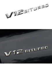 Emblema V12 Biturbo pentru aripa Mercedes-Benz