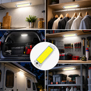 Plafonieră Auto LED COB, 12V-30V, 1900 lm, 25 cm, Lumină Alb Rece 6000K, Unghi 175°, pentru Dube, Camioane și Rulote, Gospodarie