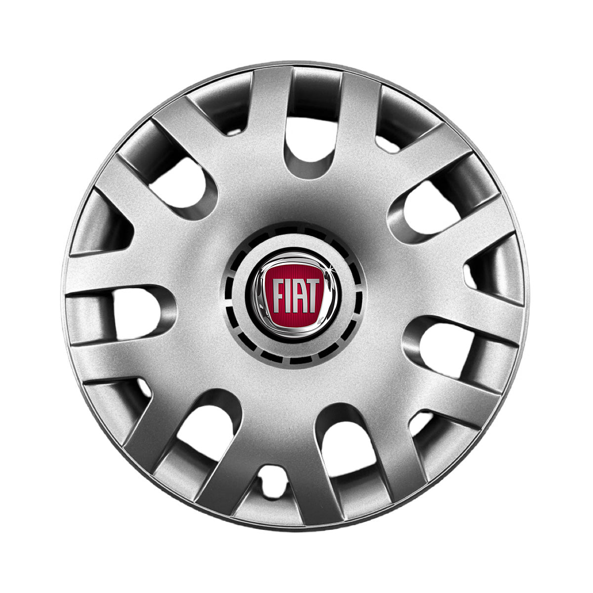 Set 4 capace roti potrivite jantelor de 14 inch compatibile Fiat, Model - 204