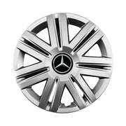 Set 4 capace roti potrivite jantelor de 14 inch compatibile Mercedes, Model - 203